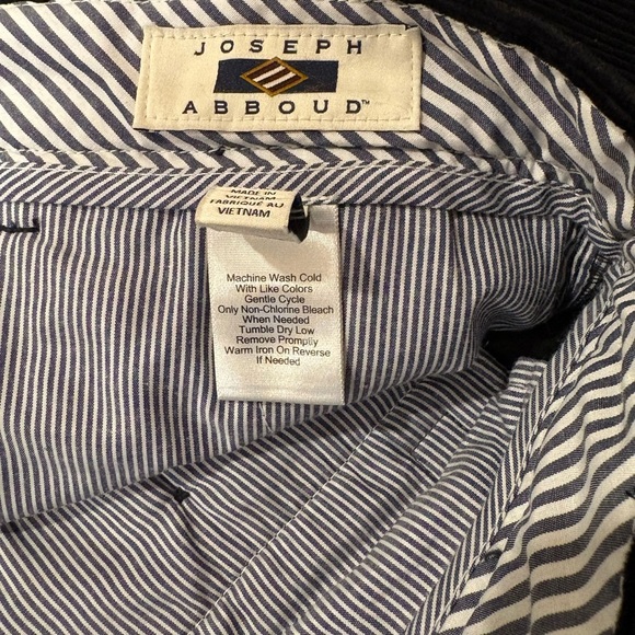 JOSEPH ABBOUD Men's Corduroy Pants 38 Regular - Picture 6 of 8